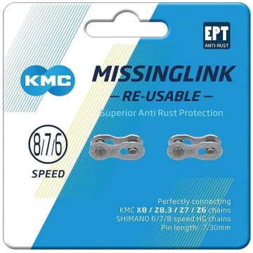 Ķēdes savienotājs - KMC MissingLink 7/8R EPT - C78