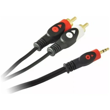 Audio kabelis LIBOX LB0022 — 3,5 mm stereo spraudn