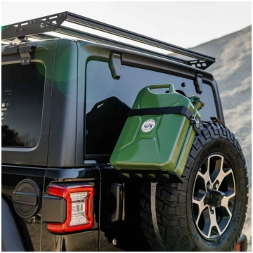 Jerry can mount Bison Gear