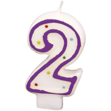 AMSCAN Numeral Candle 2 ( 550282 ) konstruktors