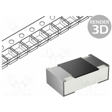 Resistor: thick film; 820kΩ; SMD; 0805; 0.125W; ±5