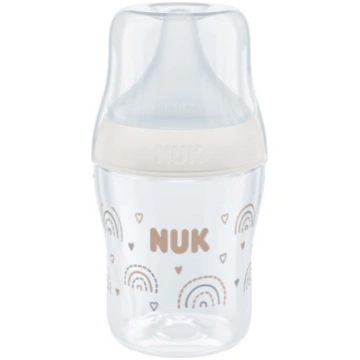 NUK Perfect Match pudele Varavīksne ar silikona S 