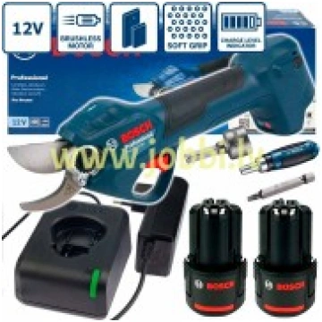 Bosch PRO PRUNER (2x3,0Ah) zaru šķēres + ACC 06019