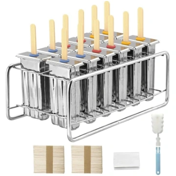 12 gab. nerūsējošā tērauda popsicle veidnes, pašmā