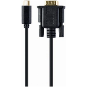 Kabelis Gembird USB Type-C Male - VGA Female 2m Bl