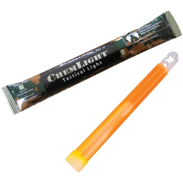 Ķīmiska gaisma CYALUME 10cm 6h (oranža)