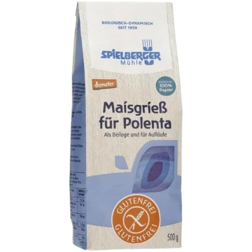 Polenta (kukurūzas putraimi) bez lipekļa, demeter 