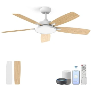 „Taloya“ viedais griestu ventilators ar apgaismoju