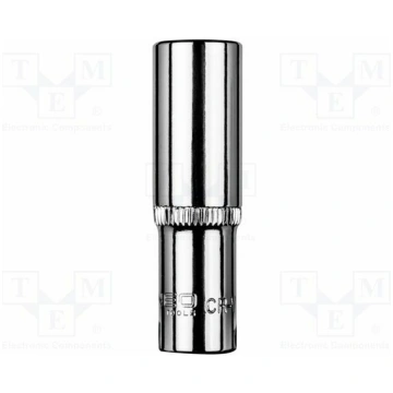 Socket: 6-angles; socket spanner; HEX 10mm; 1/4"; 
