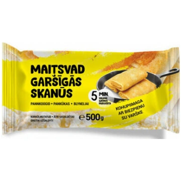 Pankūkas ar biezpienu Garšīgās 500g, Ariols