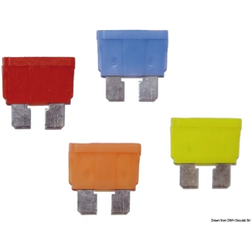 Blade fuse w/warning LED light 5 A (14.003.05) Osc