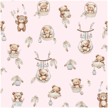 Apmale BEARS in BASKETS 360 cm ANKRAS