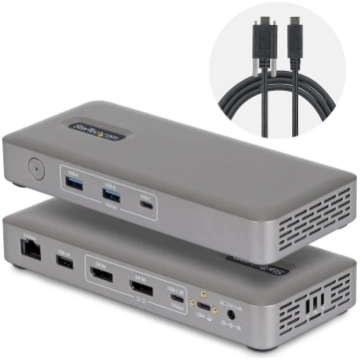 StarTech.com Docking Station USB4, Doppio Monitor