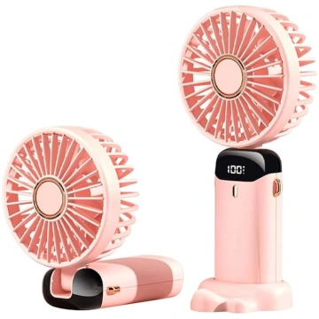 Anncain pārnēsājams rokas ventilators, salokāms mi