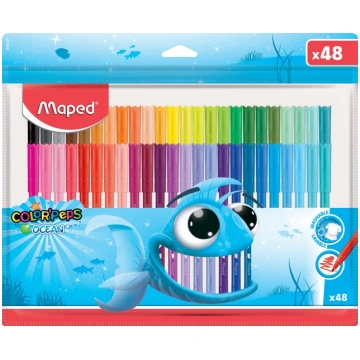 Flomāsteri MAPED Ocean 2.0mm 48 krāsas, PP iepakoj