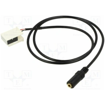 Aux adapter; Jack 3.5mm socket,Quadlock; VW | ESOL