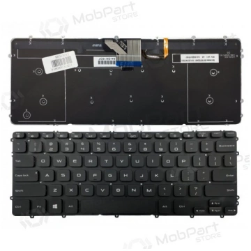 Dell: Precision M3800 XPS 15 9530 tastatūra
