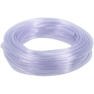 VOREL PVC caurule, 25 m, 4 mm diametrs, UV izturīg