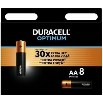 Duracell Bateria Alkaliczna Duracell OPTIMUM AA 8s