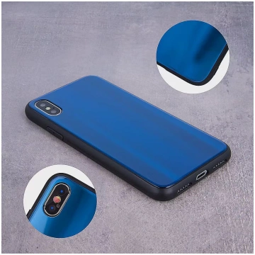 Mocco Aurora Glass Silikona Apvalks Priekš Apple i