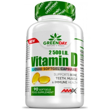 GreenDay Vitamin D3 90 kaps Amix