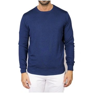FILIPPO DE LAURENTIIS CREW NECK MERINO WOOL SWEATE