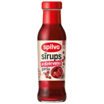 Sīrups SPILVA ar dzērveņu garšu 300ml D