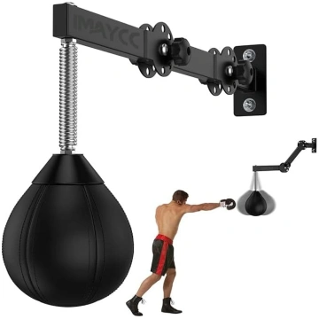 Speedbag Punch Bag Wall Mount Regulējams augstums 