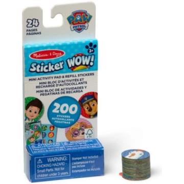 MELISSA & DOUG Sticker WOW! Papildu uzlīmes, Paw P