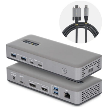 Stacja/replikator StarTech USB-C DOCK 2X DP 100W P