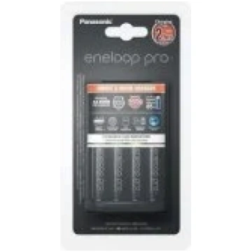 Panasonic BQ-CC55 + 4 x R6/ AA Eneloop Pro 2500 mA