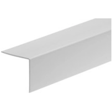 CEZAR Stūris PVC 40x40mm 2.75m pelēks
