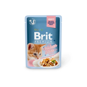 Brit Premium Delicate Fillets in Gravy Chicken for