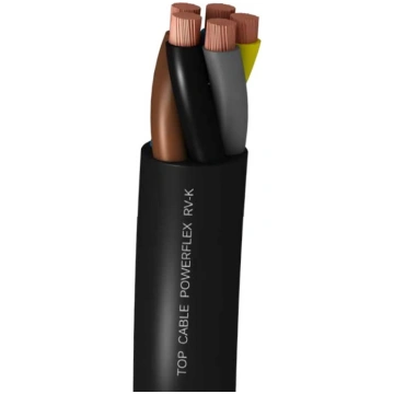 Top Cable kabelis PowerFlex RV-K 5x4mm2 lokans mel
