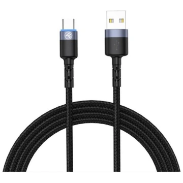 Tellur Data Cable USB to Type-C LED Nylon Braided 