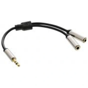 Slim - Audio-Splitter - Stereo Mini-Klinkenstecker