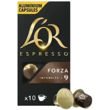 Kafijas kapsulas LOR Forza, 10x5.2g L"OR