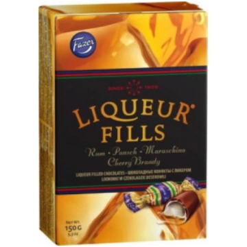 Konfektes FAZER Liqueuer Fills, 150g 450-13871