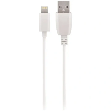 Maxlife cable USB - Lightning 3,0 m 2A white (OEM0