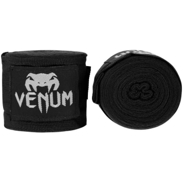 Venum kontact boksa saites (4.5 metri) - melnā krā