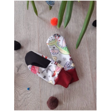Izm.: 3-4 gadi Softshell cimdi bez oderes - PŪĶI