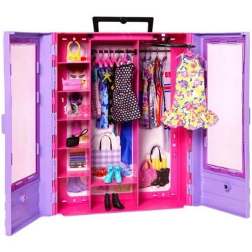 Bārbijas drēbju un aksesuāru skapis Barbie