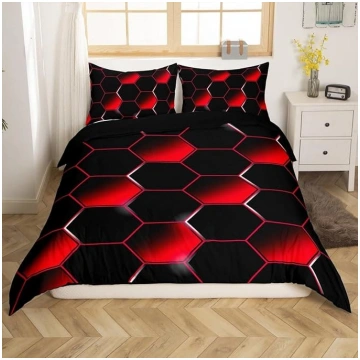 Honeycomb Bērnu gultas veļas komplekts, moderns ģe