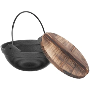 Daudzfunkcionāls dzelzs katls ar 18 cm diametru un