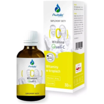 Vitamin C QUALI-C 16 mg (L-Ascorbic Acid) Aliness 