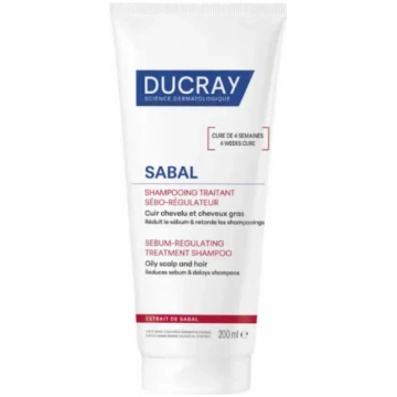 Ducray Sabal sebumu regulējošs šampūns, 200 ml