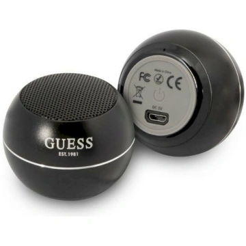 Guess Mini Bluetooth Speaker 3W 4H Black | T-MLX49