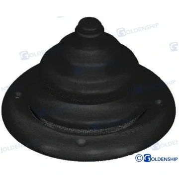 Instalācijas gofra Ø 105 mm melna (GS41153) GOLDEN