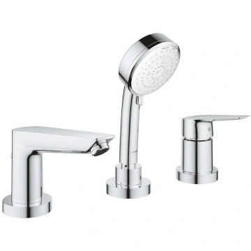 Vannas maisītājs uz vannas malas Grohe BauEdge 3-d