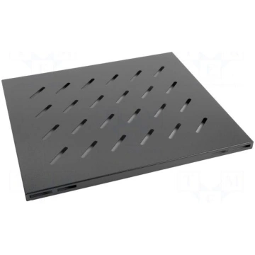 Shelf | 1U | grey | Standard: 19" | rack shelf LAN